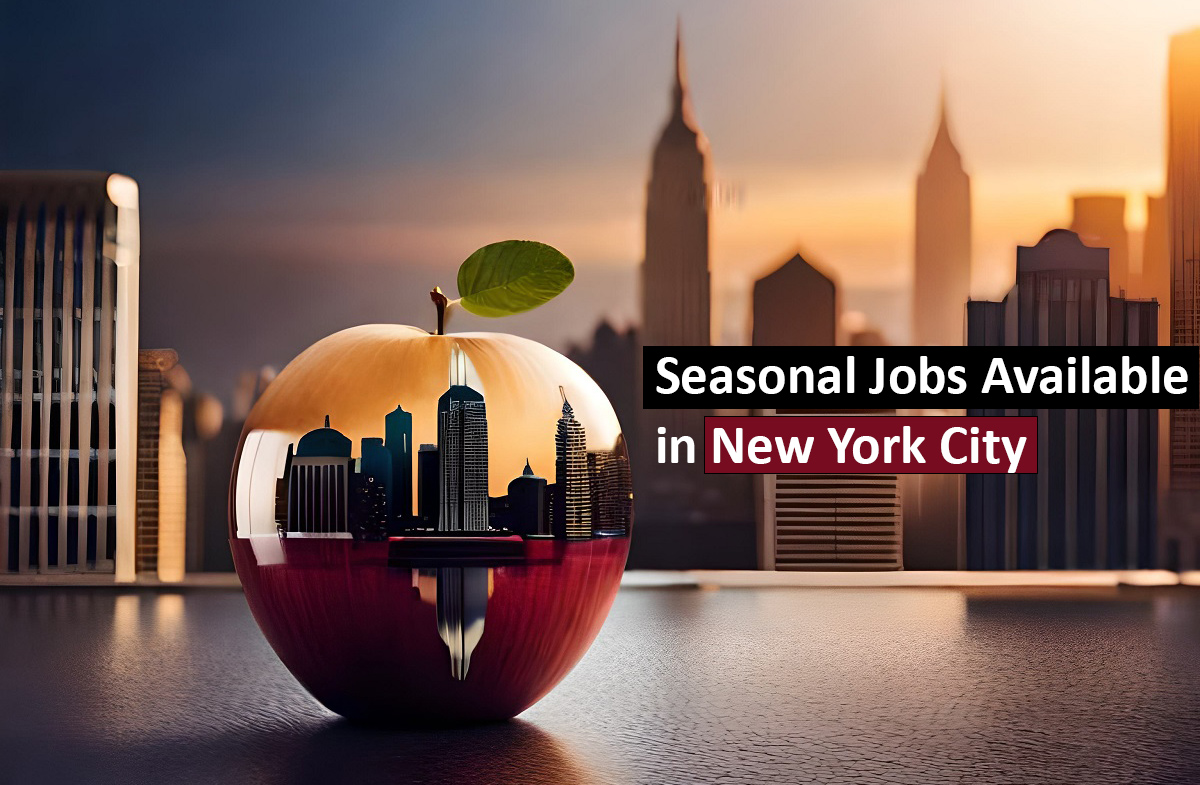 Seasonal jobs available in New York City