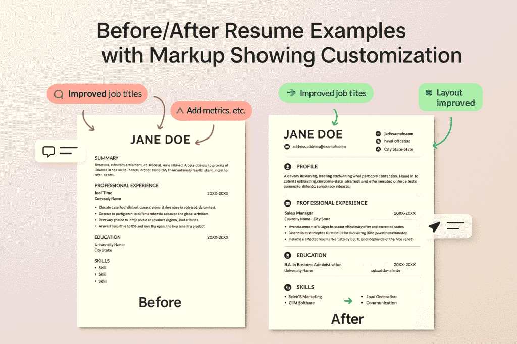 How to tailor your resume for local job applications with keywords