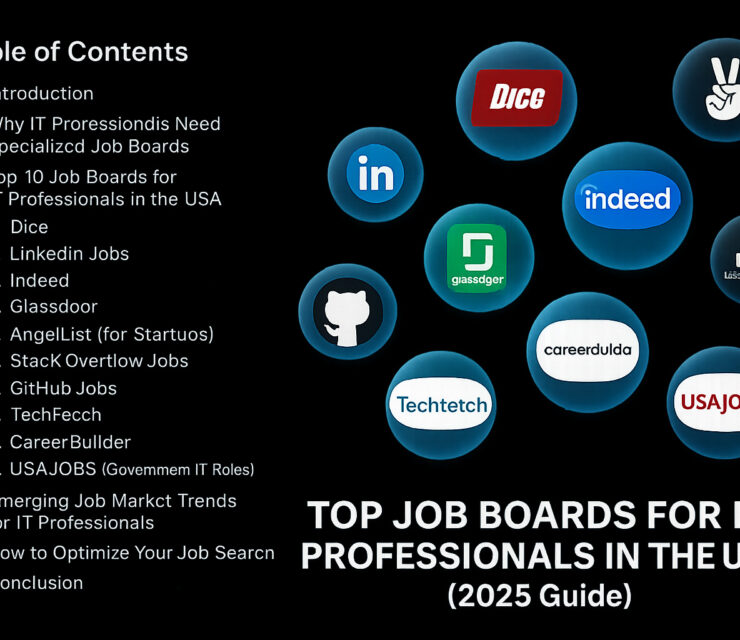 Top Job Boards for IT Professionals in the USA (2025 Guide)