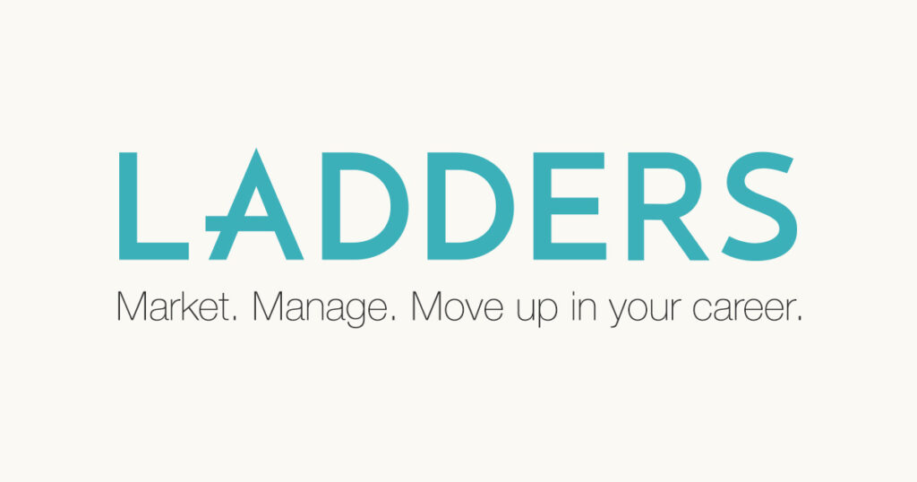 Ladders $100K+ executive job board premium interface