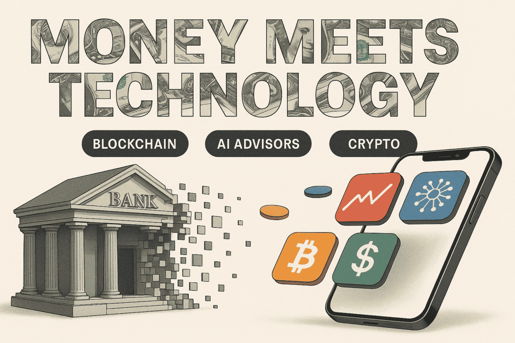 Comparison of traditional banking and modern fintech workspaces