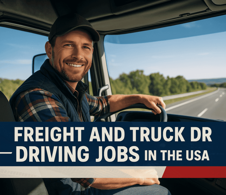 Freight and Truck Driving Jobs in the USA