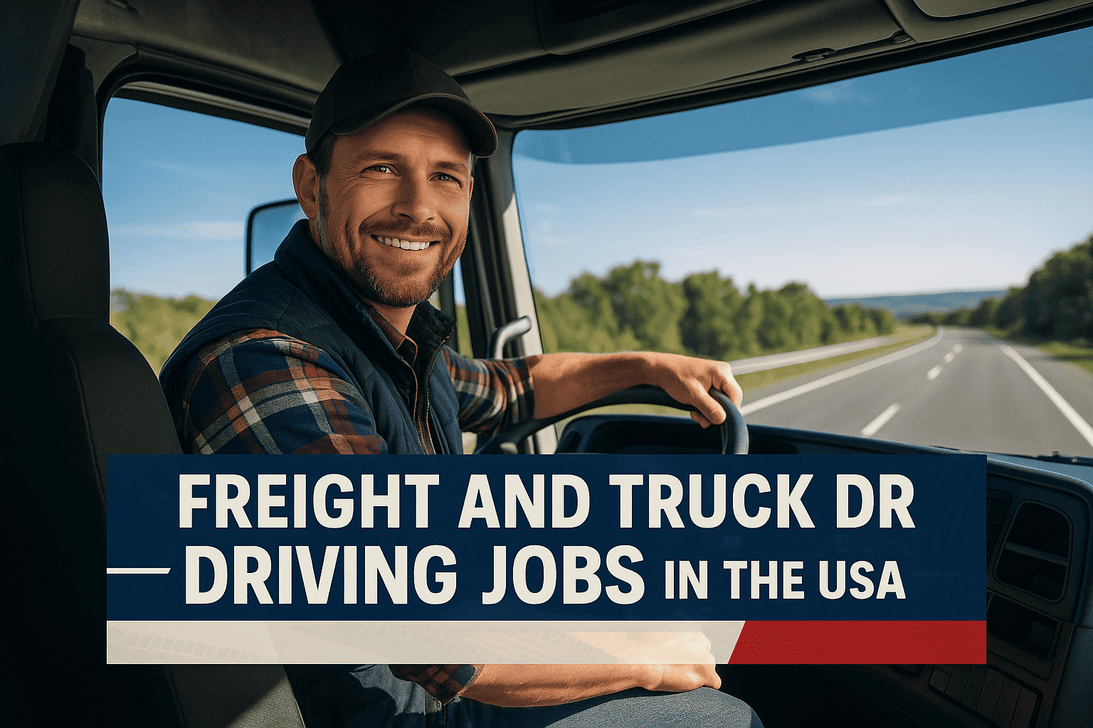 Freight and Truck Driving Jobs in the USA