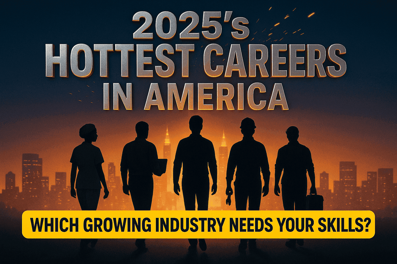 Which industries are hiring the most in the USA