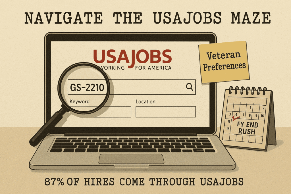 How to search for federal jobs on USAJOBS.gov platform