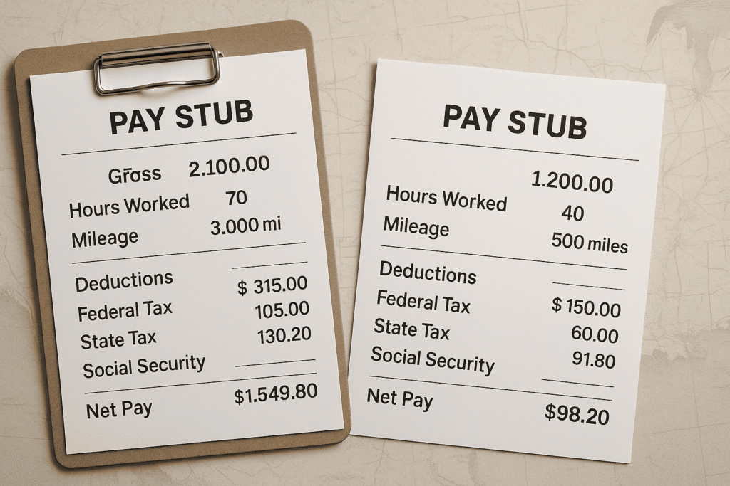 Truck driver salary comparison - how much CDL drivers really make