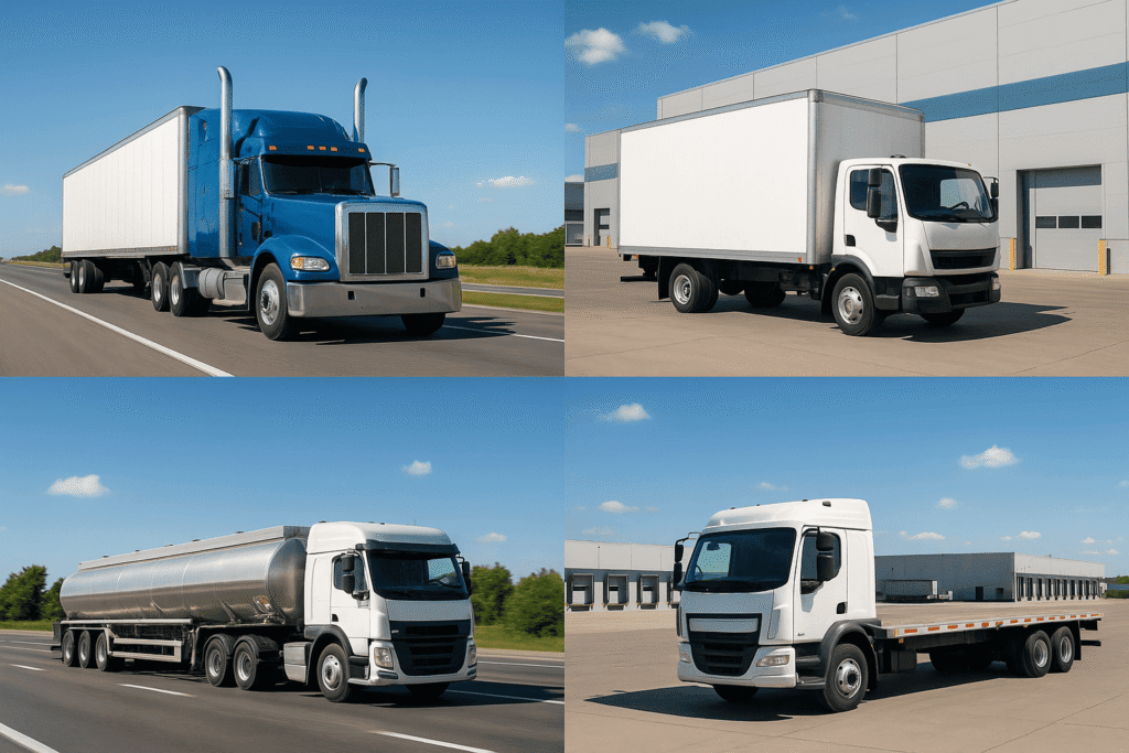 Different types of trucking jobs available in the transportation industry