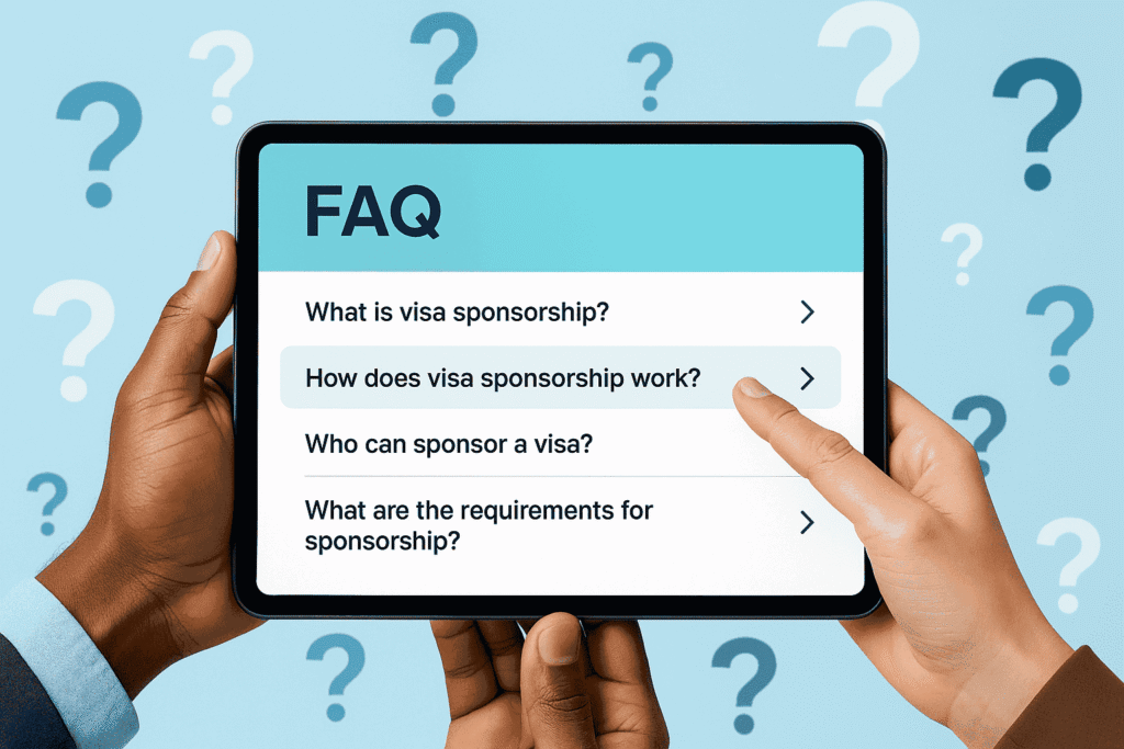 Frequently asked questions about getting visa sponsorship for US jobs
