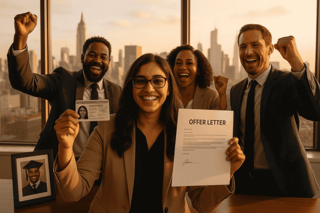 Successful career paths for international graduates in the USA
